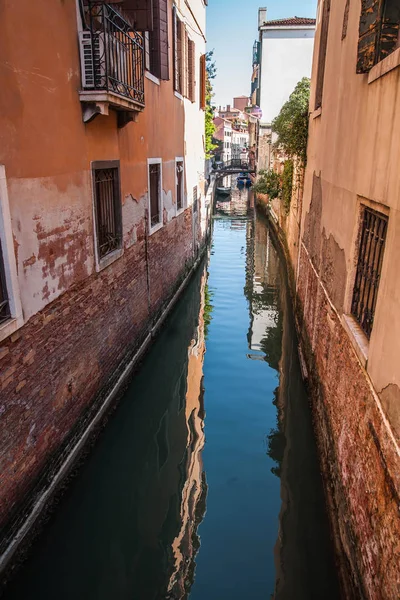 Imagem Dos Pitorescos Chanels Veneza Itália — Fotografia de Stock