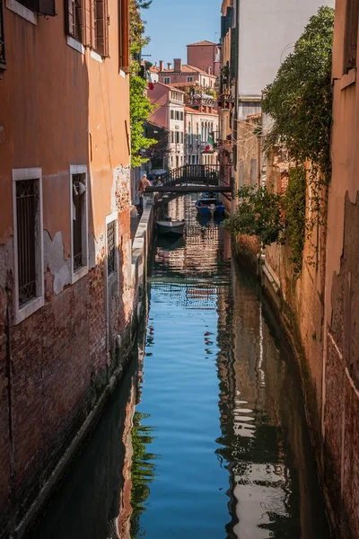 Imagem Dos Pitorescos Chanels Veneza Itália — Fotografia de Stock