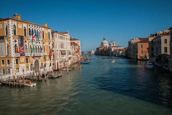 Immagine Pittoreschi Canali Venezia Italia — Foto Stock