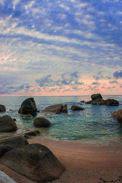 Beautiful Seascape Rocks Lamai Beach Samui Island Thailand — Stock Photo, Image