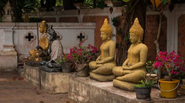 Wat Plai Laem tapınak Koh Samui Surat Thani Tayland içinde