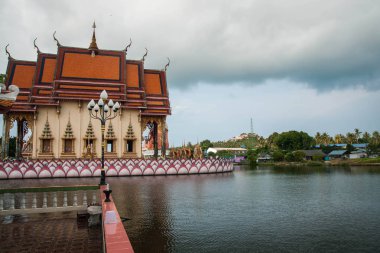 Wat Plai Laem tapınak Koh Samui Surat Thani Tayland içinde