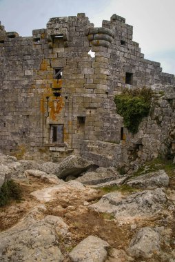 Caceres, Estremadura İspanya Trevejo harabelerini görüntü