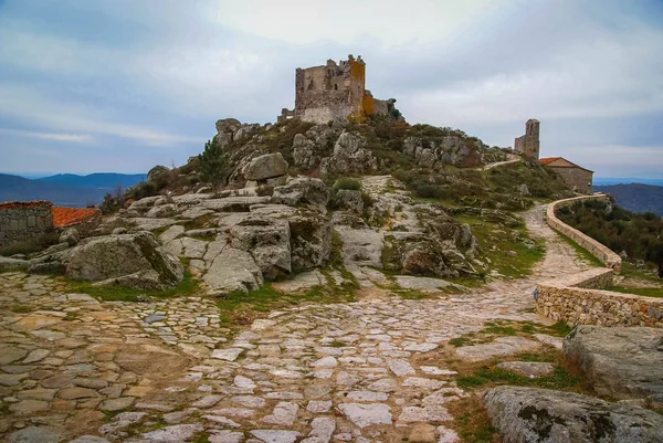 Afbeelding Van Ruïnes Trevejo Cáceres Extremadura Spanje — Stockfoto