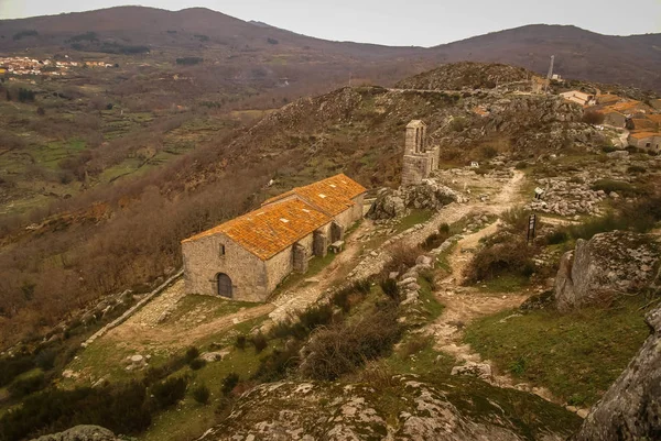 Immagine Rovine Trevejo Caceres Estremadura Spagna — Foto Stock