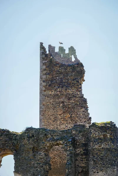 Image Pozůstatky Hradu Tejeda Segouela Salamanca Castilla Leon Španělsko — Stock fotografie