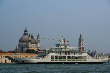 Venice, İtalya - 21 Eylül 2009: İmge-in pitoresk kanalları Venedik, İtalya