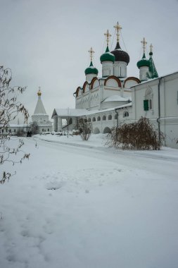 Görüntü yükseliş mağaralar Manastırı Nijniy Novgorod, Rusya Federasyonu