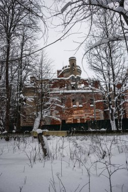 Khrapovitsky Emlak Rusya'da Vladimir Bölgesi kalıntıları görüntüsünü