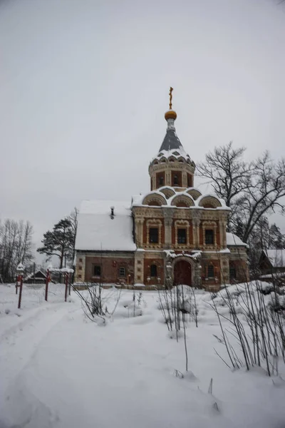 Imagen Iglesia Ruinas Finca Khrapovitsky Región Vladimir Rusia — Foto de Stock