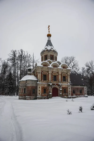 Imagen Iglesia Ruinas Finca Khrapovitsky Región Vladimir Rusia — Foto de Stock