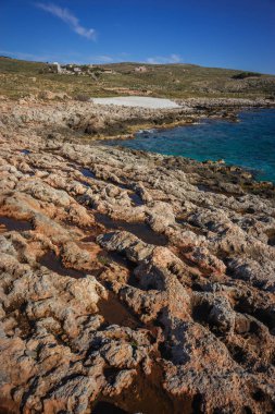 Peloponnese, Yunanistan iç mani içinde Seascape