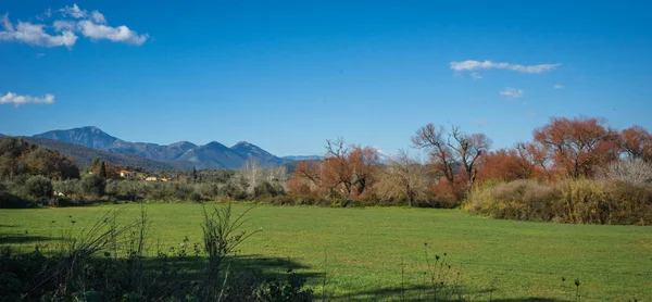 Peloponnese, Yunanistan iç mani sonbahar manzara — Stok fotoğraf