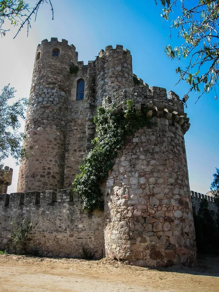 Ruiny hradu Corera v San Martin de Valdeglesias, Avila, C — Stock fotografie