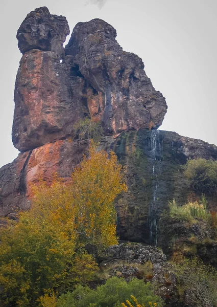 Piękny jesienny krajobraz górski w prowincji Leon, Castill — Zdjęcie stockowe