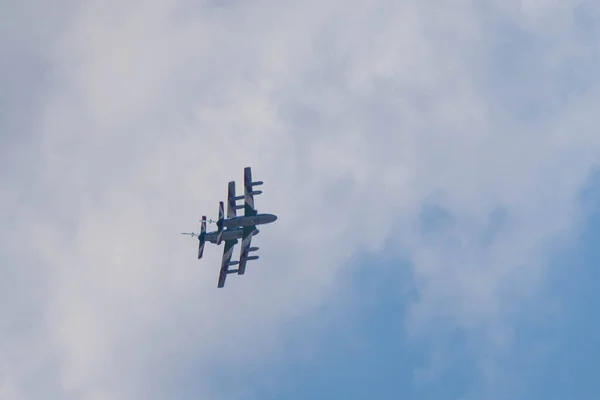 Rome Italië Juni 2020 Italiaans Luchtaanval Vliegtuig Van Een Acrobatische — Stockfoto