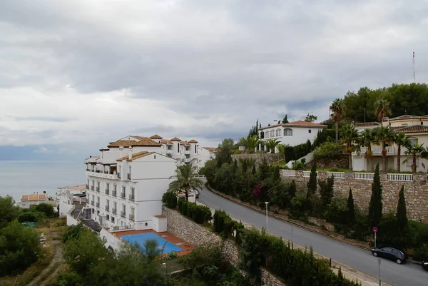 Naturlandskap Med Havsutsikt Vid Herradura Andalusien Spanien — Stockfoto