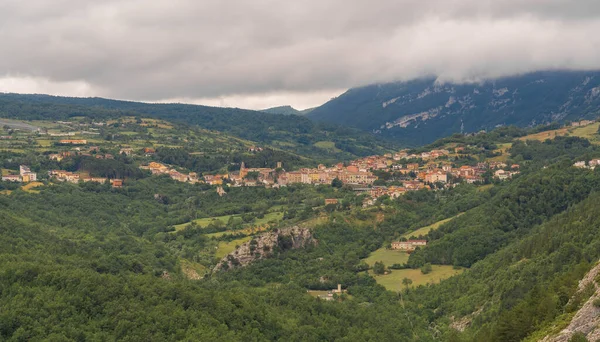 Scenic Mountain View Palena Abruzzo Italy — Stock Photo, Image