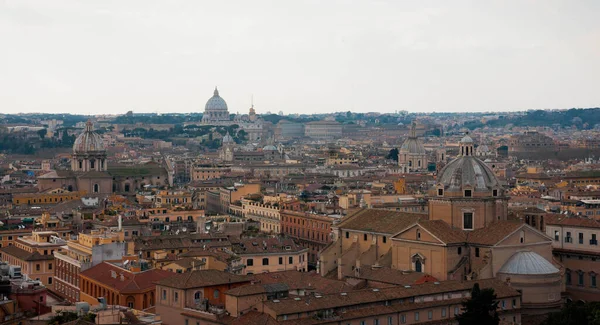 Vista Ciudad Del Foro Romano Desde Capitolio Italia — Foto de Stock