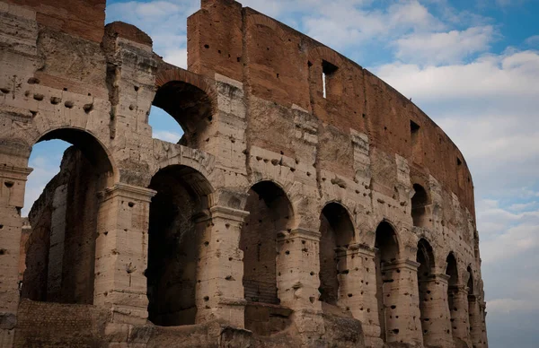 Vista Panorámica Las Ruinas Del Coliseo Roma Italia —  Fotos de Stock