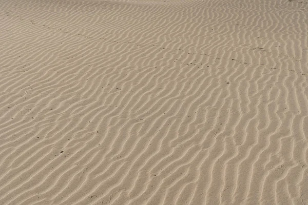 Изображение Чистого Белого Песка Пустынном Пляже Буфалара Итальянской Провинции Латина — стоковое фото