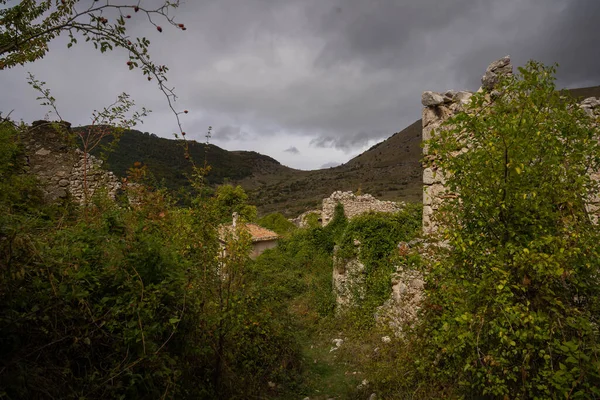 Pintoresco Paisaje Tiempo Soleado Antes Tormenta Frattura Vecchia Italia —  Fotos de Stock