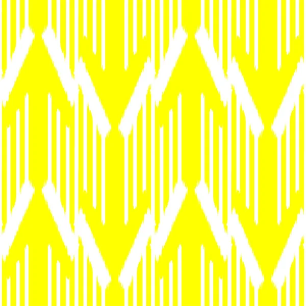 Ikat Seamless Pattern Design Tissu Ethnique Mode Bohème Illustration Vectorielle — Image vectorielle