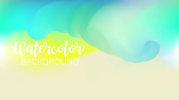 Pastel aquarel achtergrond. Mode-achtergrond. Aquarel Brus — Stockvector