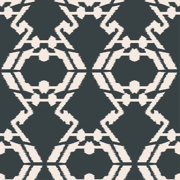 Ikat naadloze patroon als doek, gordijn, textiel design, wallpa — Stockvector