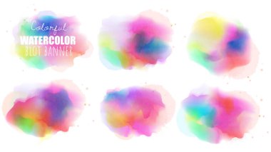 Soyut el çizimi suluboya arka plan. vektör illüstrasyonu. 