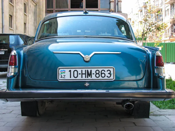 Aserbaidschan Baku April 2007 Sowjetische Oldtimer Limousine Volga Gaz — Stockfoto