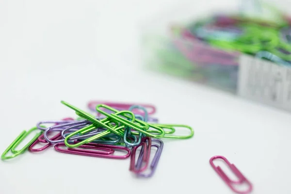 Metal Paper Clip — Stock Photo, Image