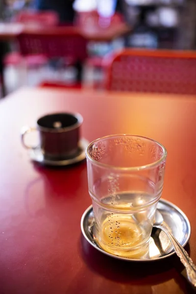 Filtro Goteo Café Negro Vietnamita — Foto de Stock