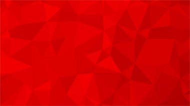 Kırmızı poligon resimde arka plan. Düşük Poli stili.