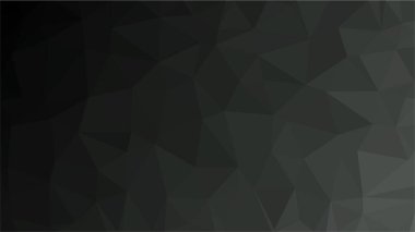 Siyah karanlık ışık Çokgen mozaik arka plan, düşük poli stil, vektör çizim, iş tasarım şablonları.