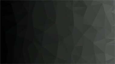 Siyah karanlık ışık Çokgen mozaik arka plan, düşük poli stil, vektör çizim, iş tasarım şablonları.