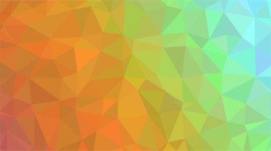 Renkli poligonal mozaik arka plan, düşük poli stil, vektör çizim, iş tasarım şablonları.