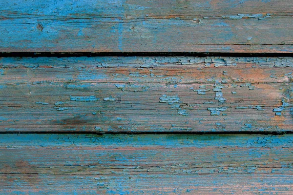 Vieux fond de texture en bois bleu. Structure en bois brillant — Photo