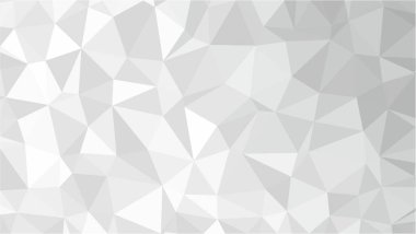 Beyaz Çokgen Mozaik Arkaplan, Düşük Çoklu Stil, Vektör Çizimi, İş Tasarım Şablonları. 