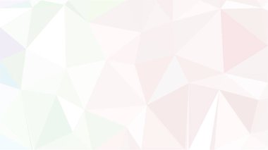 Beyaz Çokgen Mozaik Arkaplan, Düşük Çoklu Stil, Vektör Çizimi, İş Tasarım Şablonları. 