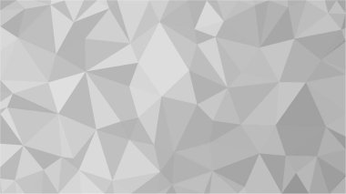 Beyaz Çokgen Mozaik Arkaplan, Düşük Çoklu Stil, Vektör Çizimi, İş Tasarım Şablonları