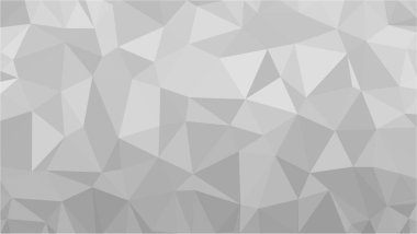 Beyaz Çokgen Mozaik Arkaplan, Düşük Çoklu Stil, Vektör Çizimi, İş Tasarım Şablonları