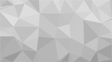 Beyaz Çokgen Mozaik Arkaplan, Düşük Çoklu Stil, Vektör Çizimi, İş Tasarım Şablonları