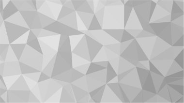 Beyaz Çokgen Mozaik Arkaplan, Düşük Çoklu Stil, Vektör Çizimi, İş Tasarım Şablonları