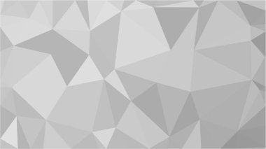 Beyaz Çokgen Mozaik Arkaplan, Düşük Çoklu Stil, Vektör Çizimi, İş Tasarım Şablonları