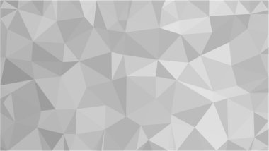 Beyaz Çokgen Mozaik Arkaplan, Düşük Çoklu Stil, Vektör Çizimi, İş Tasarım Şablonları