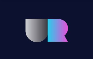 ilk alfabe harf sen logo bileşimidir pembe mavi ve gri renkler uygun iş ve kurumsal kimlik