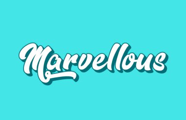 muhteşem el tipografi tasarımı için Word metni yazılı. Bir logo, marka veya kartı için kullanılabilir