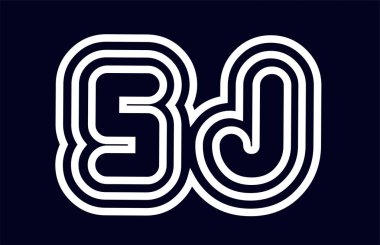 siyah ve beyaz alfabe harfi sj s j logo kombinasyon tasarımı bir şirket veya iş için uygundur