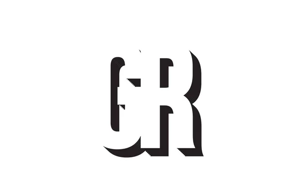 Сочетание Букв Подходит Качестве Логотипа Компании Бизнеса — стоковый вектор